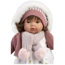 Llorens Weinende Lola Mit Stoffkörper Und Geräuschmechanismus Baby Puppe 38 Cm