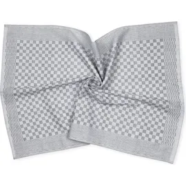 Vaily Premium Geschirrtücher 10er Pack - Trockentücher aus 100% Baumwolle super Saugstark- - 70 x 45 cm Grau - Grau