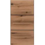 Wandpaneel Mateo Eiche Evoke Coast Nachbildung schwarz matt B/H/T: ca. 50x96x18 cm - Eiche, schwarz