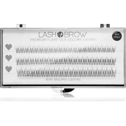 Lash Brow Premium Flare Silk Lashes künstliche Wimpern Kim Volume Lashes 1 St.
