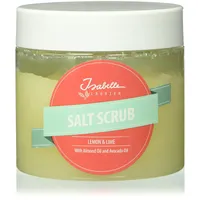 Isabelle Laurier Salt Scrub Lemon & Lime - Körperpeeling - Peeling für empfindliche Haut - Pflegepeeling mit Zitrone und Limette - 601422