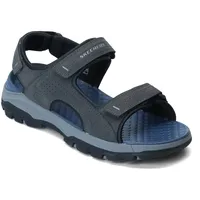 SKECHERS Herren Tresmen-Garo Open Toe Water Sandal, anthrazit, 42