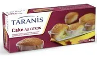 TARANIS Cakes au citron Autre 240 g