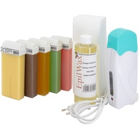 epilwax SAS – Kit d 'Hair Entnahme Solo Full/komplett zu La Wachs Einweg verschiedene Duft, mit Rad Grand Modell für die Beine, Achseln, und der Körper