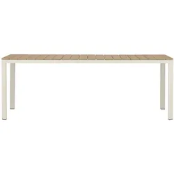 Ebuy24 Etna Gartentisch beige.