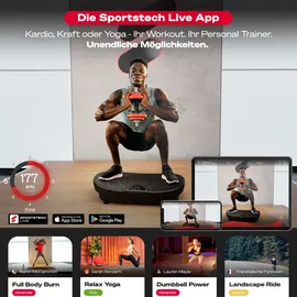 Sportstech VP250 schwarz