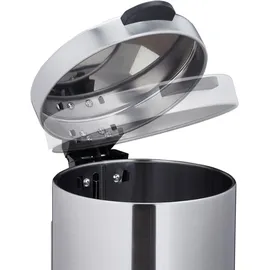 Relaxdays Kosmetikeimer 3 l Silber