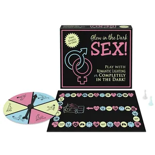 Glow in the Dark Sex Spiel - Bunt