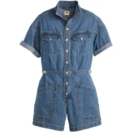 Levi's Damen Ss Surplus Romper Blue Joke XS - XS