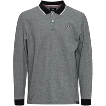 FQ1924 Poloshirt FQ1924 "Poloshirt FQEmiljan", Herren, Gr. L, schwarz (schwarz beauty), Obermaterial: 95% Baumwolle CO. 5% Elasthan EL., Shirts