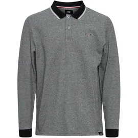 FQ1924 Poloshirt FQ1924 "Poloshirt FQEmiljan", Herren, Gr. L, schwarz (schwarz beauty), Obermaterial: 95% Baumwolle CO. 5% Elasthan EL., Shirts