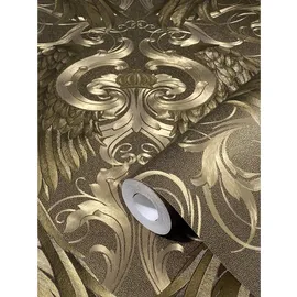 Glööckler Vliestapete Imperial 64 cm x 10 m 0 g Gold/Lila 52540