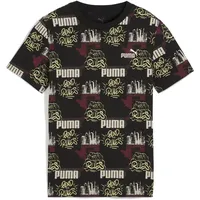 Puma Mid90s Print T-Shirt Jungen 01 - Puma black 164