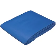 vidaXL Plane mit Ösen Blau 4 x 5 m 260 gsm PE