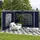 Outsunny Seitenwände für Pavillon 3 x 3/3 x 6 m 2 Stück 1,95 x 1,90 m Blau