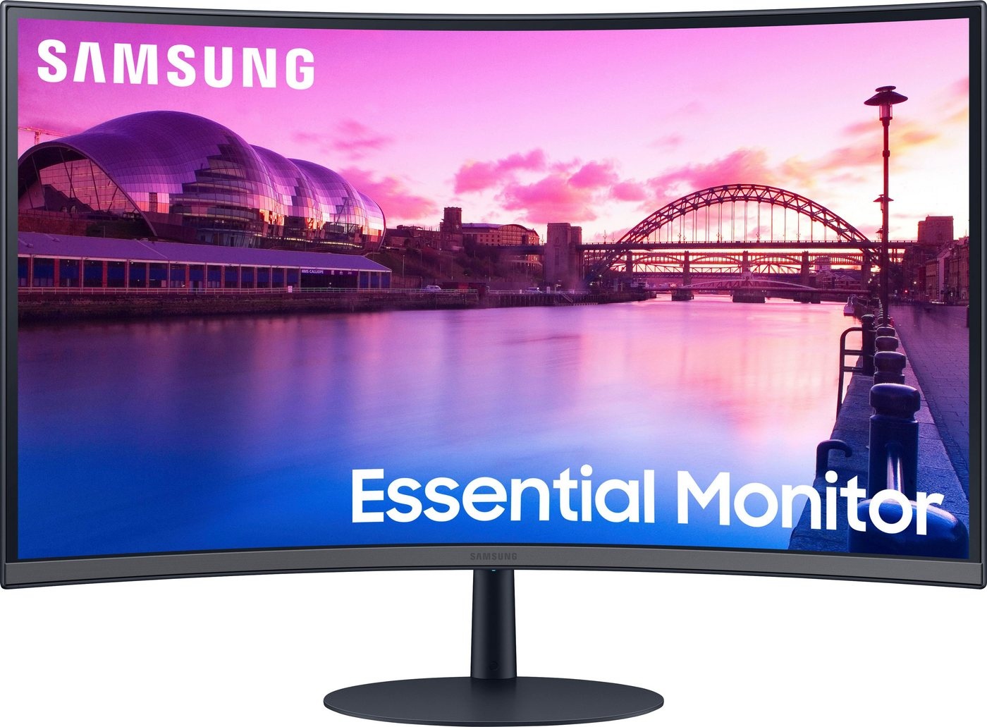 Samsung S27C390EAU Curved-LED-Monitor (68,6 cm/27 ", 1920 x 1080 px, Full HD, 4 ms Reaktionszeit, 75 Hz, VA LED) schwarz 