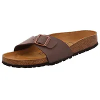 Birkenstock Madrid Birko-Flor Nubuk schmal mocca 35