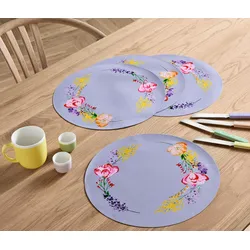 Tchibo - 4 Platzsets - lila