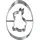 Westmark Ausstechform Osterei mit Hase 36762291 8,0 cm, 1 St.