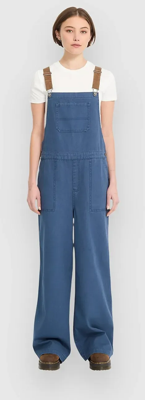 Volcom Full Cuts Bib Jeans Latzhose harbor blue Gr. L