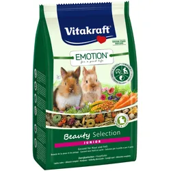Vitakraft Emotion Beauty Junior, Futter für Zwergkaninchen 600 g