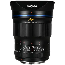Laowa Argus 33mm F0,95 CF APO, manuelle Fokussierung, Canon EF-Mount