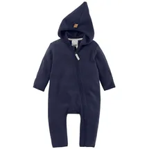 hessnatur Fleeceoverall Unisex Blau 74