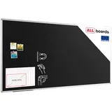 ALLboards Kreidetafel 200 x 100 cm Schwarz