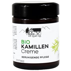 vom Pullach Hof Feuchtigkeitscreme BIO KAMILLEN CREME 100ml beruhigend Pflegecreme Körpercreme 40, Hautpflege Massage Hautpflege Lotion Balsam Gel