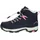 Hi Tec Blackout Mid WP Kinder marineblau/pink 37