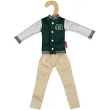Heless Time2Shine Collegejacke Dunkelgrün mit Stoffhose (8640)