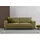 OTTO home 3-Sitzer OTTO HOME "OLAND, B: 224 cm - Skandi-Design", grün (olive), B:224cm H:85cm T:83cm, 100% Polyester, Sofas, Struktur, Flachgewebe, Luxus-Microfaser, Boucle