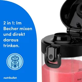 nutribullet Portable NBP003B Standmixer