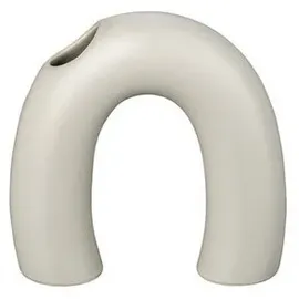 BLOMUS Vase KAGETSU | Farbe Micro Chip | Blumenvase aus Keramik in Grau | Größe S | 3,5T x 12,5B x 12,5H cm | runde Dekovase für Blumen