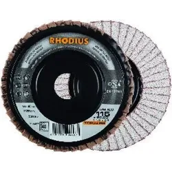 RHODIUS Lamellenschleifscheibe LGA ALU 125mm K 40