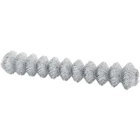 VidaXL Maschendrahtzaun 1,6x10 m Feuerverzinkter Stahl