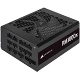 RM1000x 80 PLUS Gold Vollmodulares 1000 Watt ATX-Netzteil (135-mm-Lüfter mit Magnetschwebelager, Umfassende Kompatibilität, Japanische Kondensatoren, Extrem Schnelles Aufwachen) EU - Schwarz