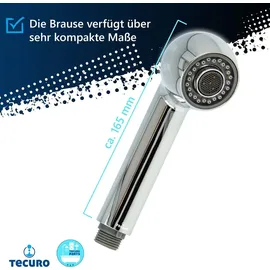 tecuro Küchenbrause verchromt 23300