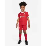 Nike Liverpool FC 2023/24 Home dreiteiliges Nike Dri-FIT-Set für jüngere Kinder - Rot, M