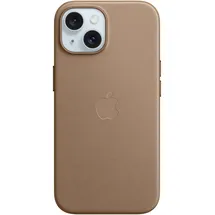 Apple iPhone 15 Feingewebe Case taupe