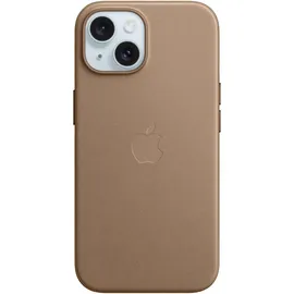Apple iPhone 15 Feingewebe Case taupe