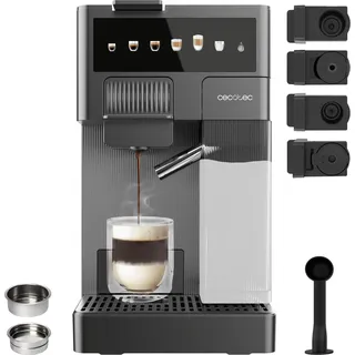Cecotec FreeStyle Latte T Kaffeevollautomat Schwarz/Grau