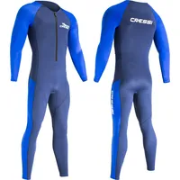 Cressi Wahoo Man Monopiece Wetsuit Light Blue 2mm L/4