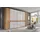 Wiemann Drehtürenschrank Cardiff 344,2 x 236 x 58 cm Braun/Weiß