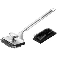 Primaster Grillbürste 47 cm Stahl grün