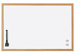 magnetoplan Whiteboard Magnetisch Lackierter Stahl Einseitig 60 (B) x 40 (H) cm