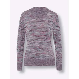 Classic Basics Stehkragen-Pullover rot 52