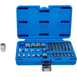 BGS Bit- und Steckschlüssel-Satz | E-Profil / T-Profil (für Torx) | 30-tlg.