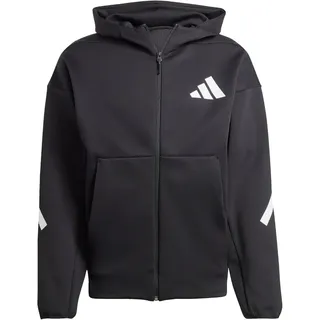 Adidas Z.N.E. Reißverschlusspullover Black / White L