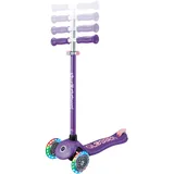 GLOBBER Scooter für Kinder mit Leuchtrollen Primo Plus Lights lila